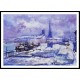 Rouen Snow Effect, A New Print Of an Albert Lebourg Painting