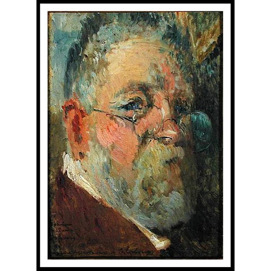 Self Portrait, A New Print Of an Albert Lebourg Painting