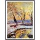 Snow at Sunset, A New Print Of an Albert Lebourg Painting