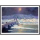 Snow in Auvergne, A New Print Of an Albert Lebourg Painting