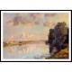 The Banks of the Seine at Maisons Lafitte, A New Print Of an Albert Lebourg Painting