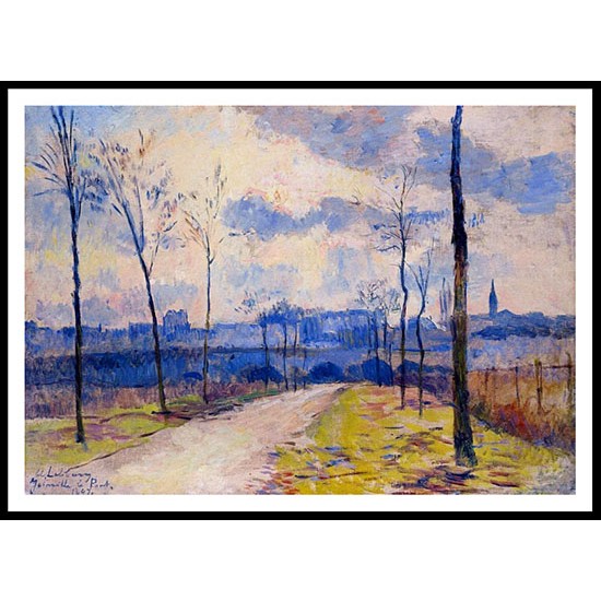 The Bridge Joinville 1897, A New Print Of an Albert Lebourg Painting