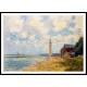 The Mouth of the Seine Honfleur, A New Print Of an Albert Lebourg Painting