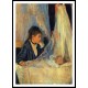 1872 Berthe Morisot Le Berceau, A New Print of a painting by Berthe Morisot