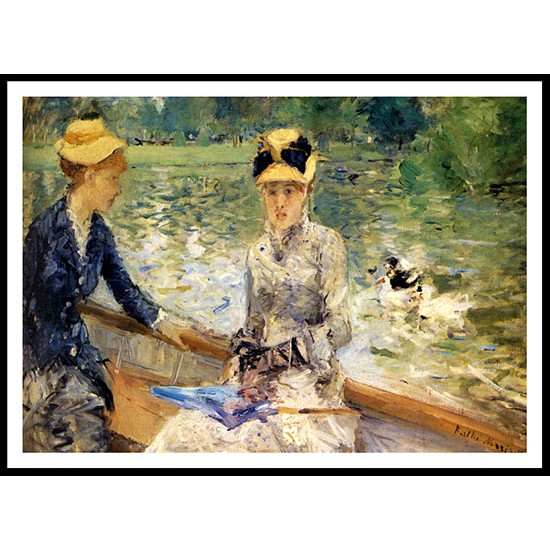 1879 Day of summer, A New Print of a painting by Berthe Morisot