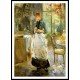 1884 Berthe Morisot Dans la Salle a manger, A New Print of a painting by Berthe Morisot