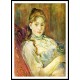 1892 Girl with the cat, A New Print of a painting by Berthe Morisot