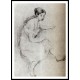 1894 Bather out of Shirt Marthe, A New Print of a painting by Berthe Morisot