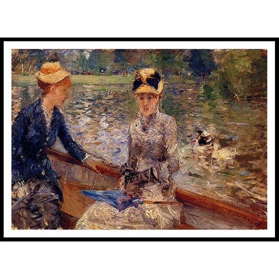 A Summers Day, A New Print of a painting by Berthe Morisot