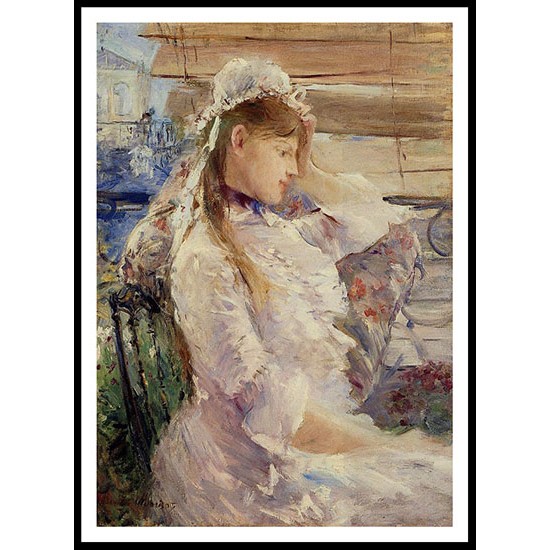 Behind the Blinds, A New Print of a painting by Berthe Morisot