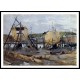 Boats under Construction, A New Print of a painting by Berthe Morisot