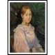 Bust of Alice Gamby, A New Print of a painting by Berthe Morisot