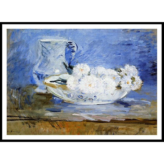 Daisies, A New Print of a painting by Berthe Morisot