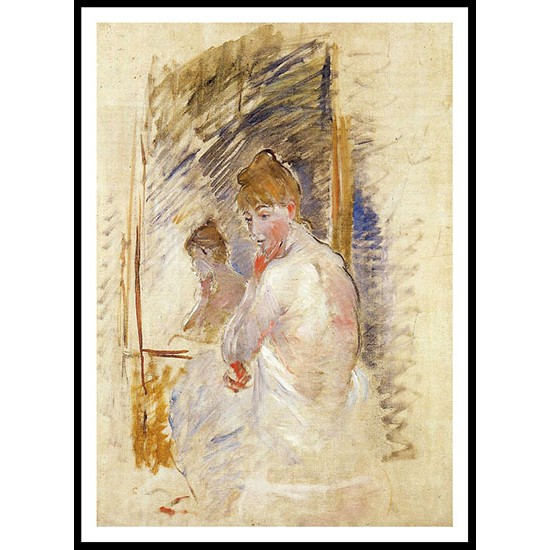 Getting out of Bed, A New Print of a painting by Berthe Morisot