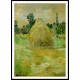 Haystack, A New Print of a painting by Berthe Morisot