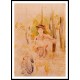 Jeune Fille a la Levrette, A New Print of a painting by Berthe Morisot