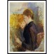 Miss Reynolds, A New Print of a painting by Berthe Morisot