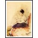 On the Sofa, A New Print of a painting by Berthe Morisot