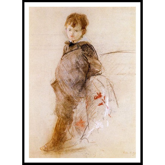 Portrait of Marcel, A New Print of a painting by Berthe Morisot