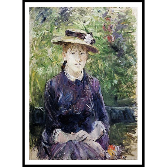 Portrait of Paule Gobillard, A New Print of a painting by Berthe Morisot