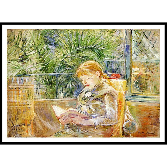 Reading, A New Print of a painting by Berthe Morisot