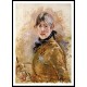 Self Portrait, A New Print of a painting by Berthe Morisot