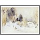 Snowy Landscape also known as Frost, A New Print of a painting by Berthe Morisot