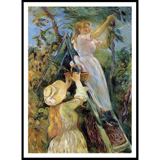 The Cherry Tree, A New Print of a painting by Berthe Morisot