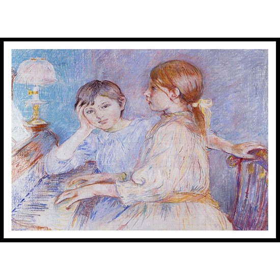 The Piano, A New Print of a painting by Berthe Morisot