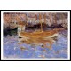 The Port of Nice, A New Print of a painting by Berthe Morisot