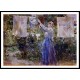 Woman Hanging out the Wash, A New Print of a painting by Berthe Morisot