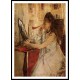 Young Woman Powdering Her Face, A New Print of a painting by Berthe Morisot