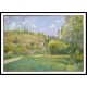 A Cowherd at Valhermeil Auvers sur Oise 1874, A New Print Of a Camille Pissaro Painting