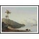 A Creek in Saint Thomas Antilles 1856, A New Print Of a Camille Pissaro Painting