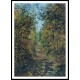 A Path in the Woods Pontoise 1879, A New Print Of a Camille Pissaro Painting