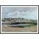 Afternoon the Dunquesne Basin Dieppe Low Tide 1902, A New Print Of a Camille Pissaro Painting