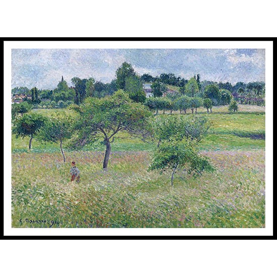 Apple Trees at Eragny 1894, A New Print Of a Camille Pissaro Painting