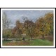 Autumn Landscape near Pontoise 1871 72, A New Print Of a Camille Pissaro Painting