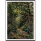 Autumn Path through the Woods 1876, A New Print Of a Camille Pissaro Painting