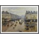 Avenue de lOpera Rain Effect 1898, A New Print Of a Camille Pissaro Painting