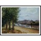 Banks of the Oise 1872, A New Print Of a Camille Pissaro Painting