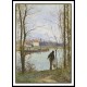 Banks of the Oise 1874, A New Print Of a Camille Pissaro Painting