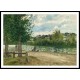 Banks of the Oise at Pontoise 1868 70, A New Print Of a Camille Pissaro Painting