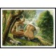 Bathers 1894, A New Print Of a Camille Pissaro Painting