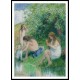 Bathers, A New Print Of a Camille Pissaro Painting