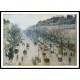 Boulevard Montmartre Winter Morning 1897, A New Print Of a Camille Pissaro Painting