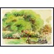 Cagnes Landscape, A New Print Of a Camille Pissaro Painting