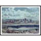 Dieppe Dunquesne Basin Sunlight Effect Morning Low Tide, A New Print Of a Camille Pissaro Painting