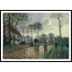 Diligence at Louveciennes 1870, A New Print Of a Camille Pissaro Painting