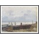 Entering to the Port of Havre Gray Weather 1903, A New Print Of a Camille Pissaro Painting